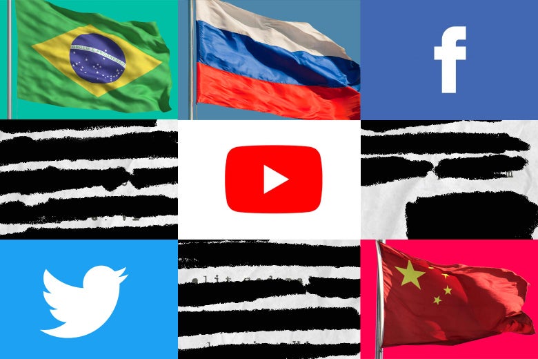 Facing COVID-19 Misinformation and Censorship in Brazil, Russia, and China