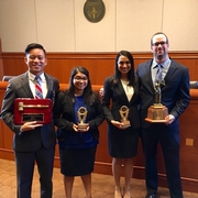 Mock Trial Team Wins the 2015 Peter James Johnson National Civil Rights Trial Competition