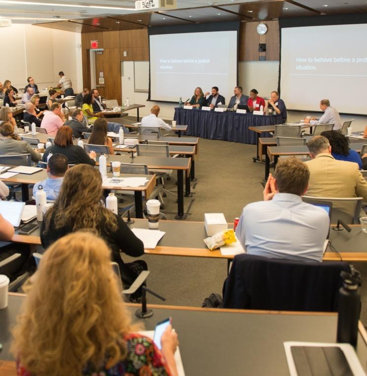 AUWCL's Trial Advocacy Program Hosts Second Annual Coaches & Competitions Clinic