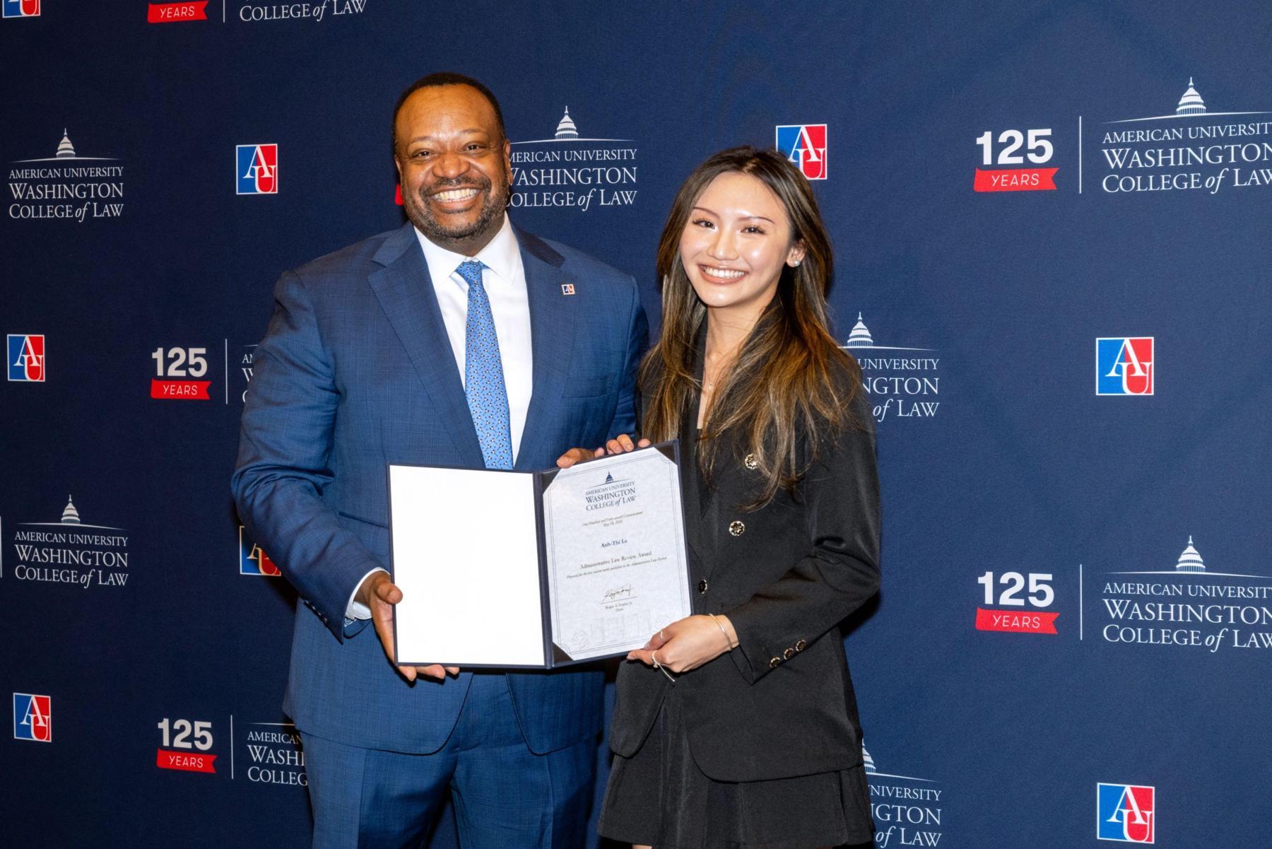 American University Washington College Of Law Honors Graduates At 2nd Annual Commencement Awards Ceremony