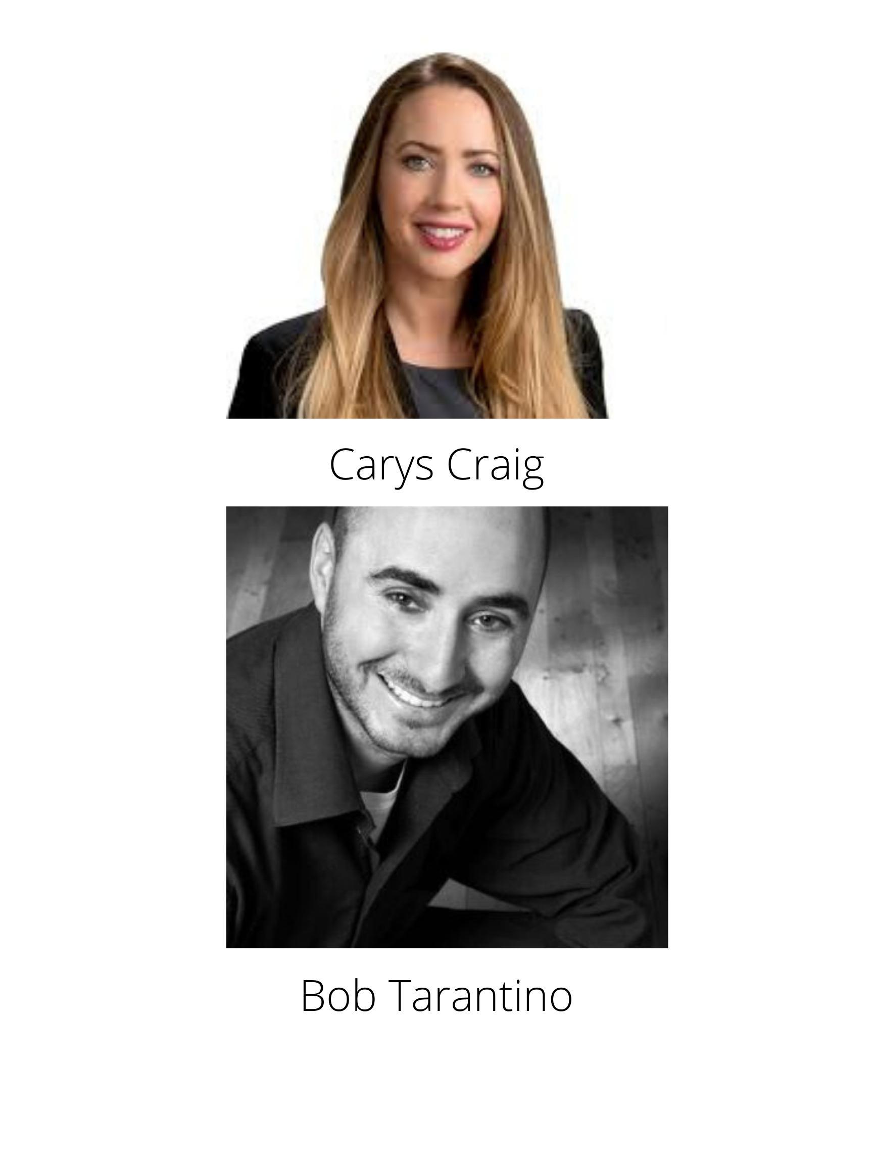 Carys Craig and Bob Tarantino